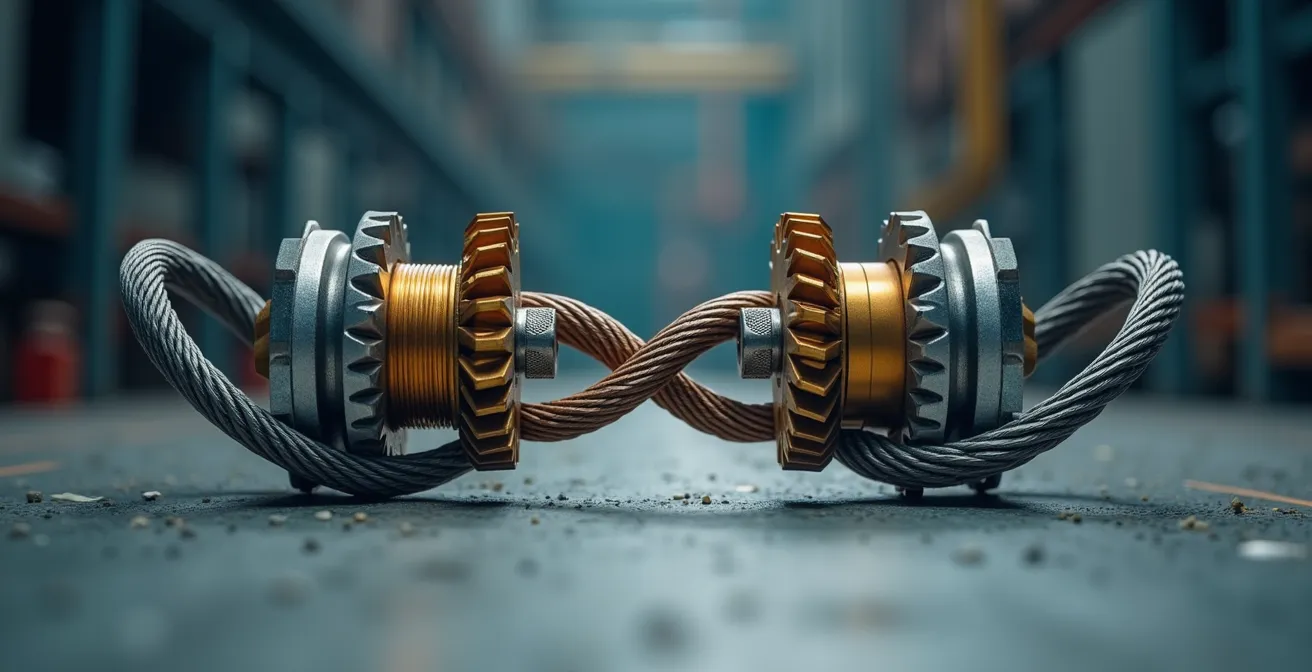 Geschäftsleute in modernem deutschen Büro beim Networking